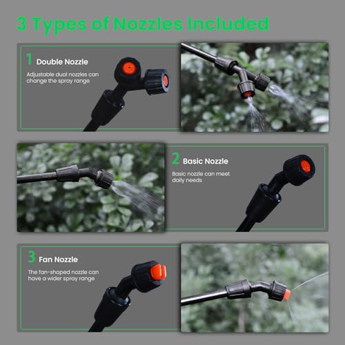 REALWORK 4-Gallon Backpack Sprayer With Padded Shoulder