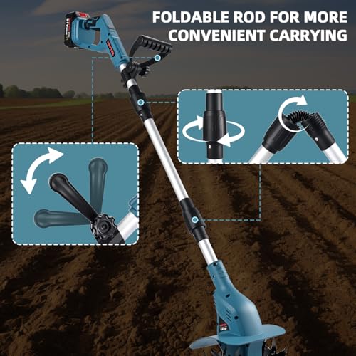SHINTYOOL Battery Powered Garden Cultivator