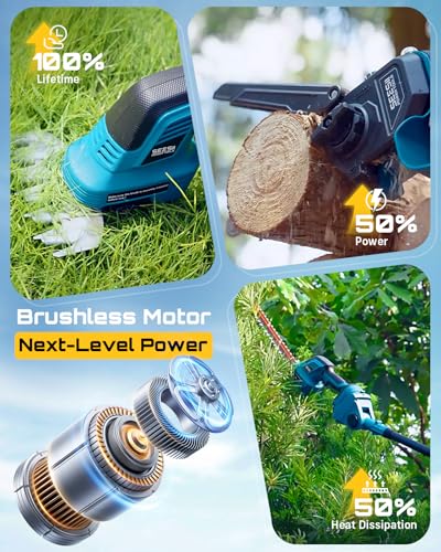 Seesii P6 Bonu Cordless Pole Chainsaw Review