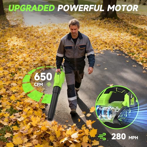 Yoovl Cordless Leaf Blower Review